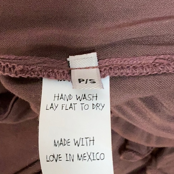 Jen’s Pirate Booty Dress NWT maxi long Chocolate Merlot backless halter S $225 - Picture 16 of 17